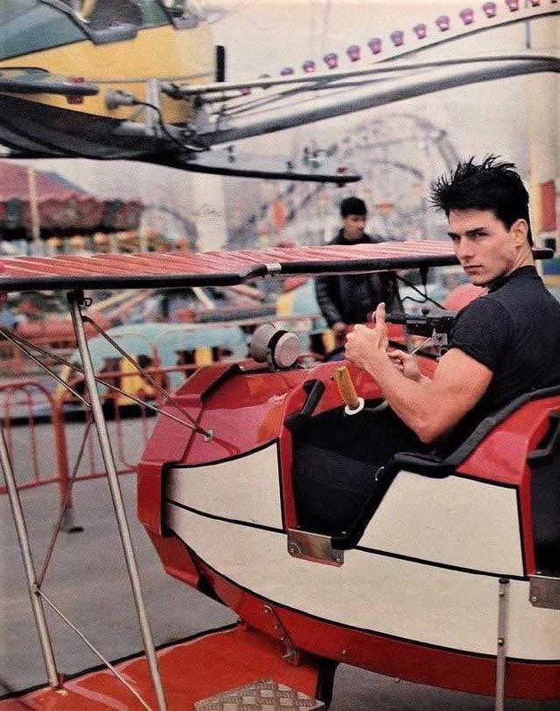 #名人 汤姆·克鲁斯，1986年
